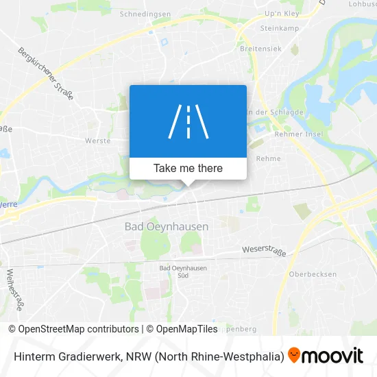Карта Hinterm Gradierwerk