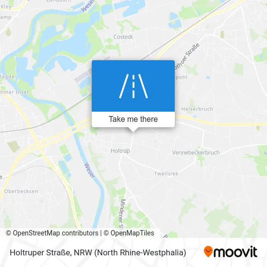 Карта Holtruper Straße