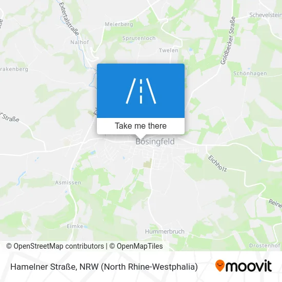 Карта Hamelner Straße