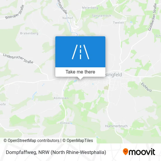 Карта Dompfaffweg