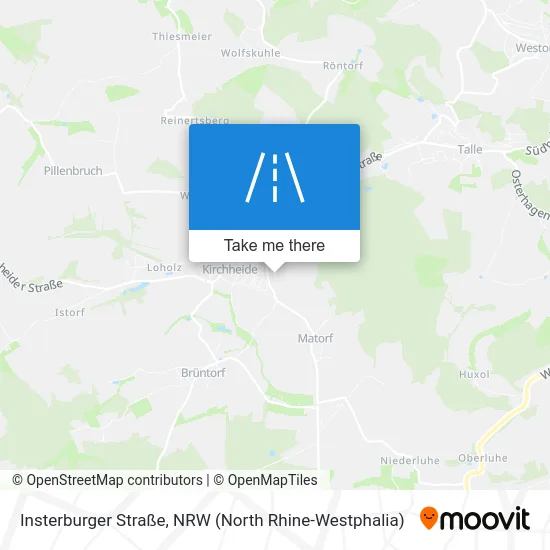 Карта Insterburger Straße