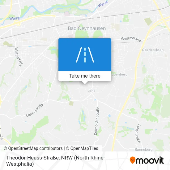 Карта Theodor-Heuss-Straße