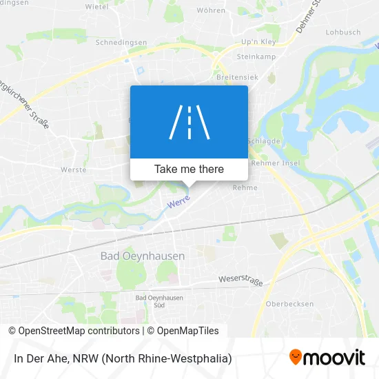 Карта In Der Ahe