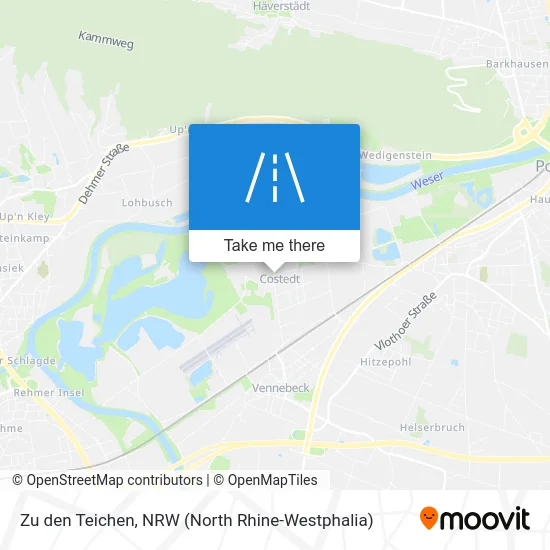 Карта Zu den Teichen