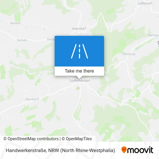 Карта Handwerkerstraße