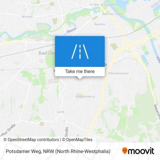 Potsdamer Weg map