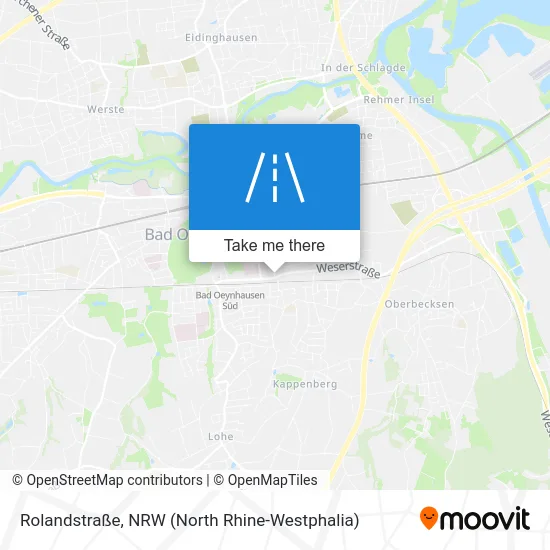 Карта Rolandstraße