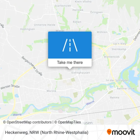 Карта Heckenweg