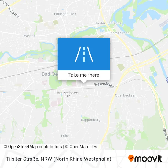 Карта Tilsiter Straße