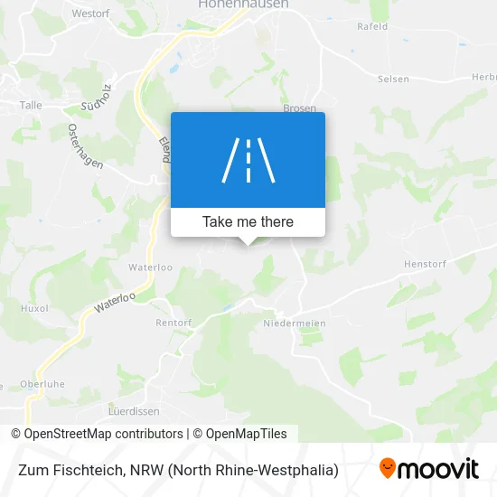 Карта Zum Fischteich