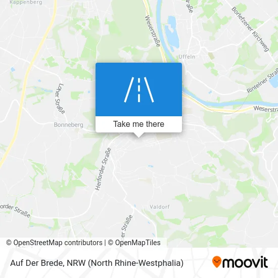 Карта Auf Der Brede