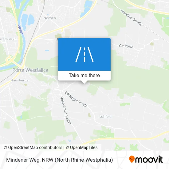 Mindener Weg map