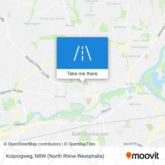 Kolpingweg map