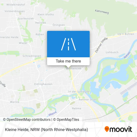 Карта Kleine Heide