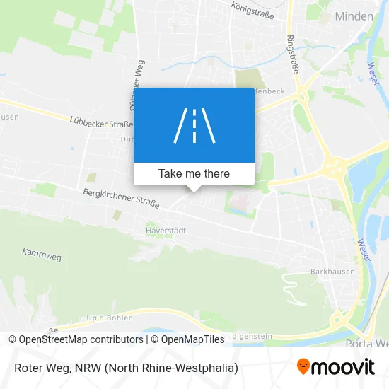 Карта Roter Weg