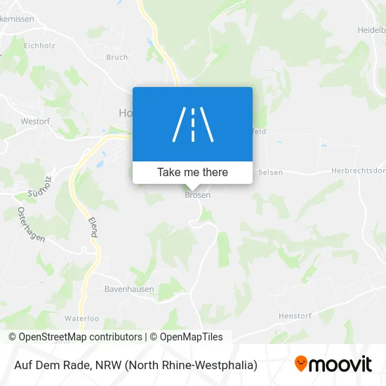 Карта Auf Dem Rade