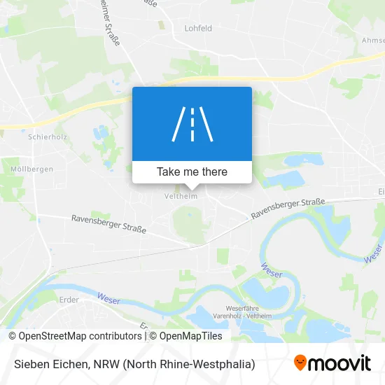 Карта Sieben Eichen