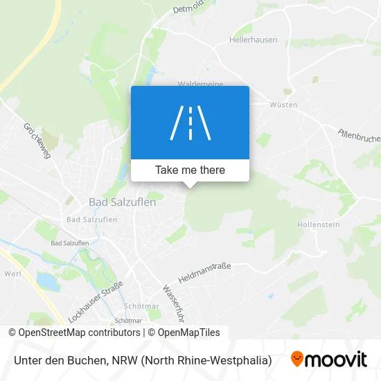 Карта Unter den Buchen