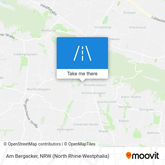 Карта Am Bergacker