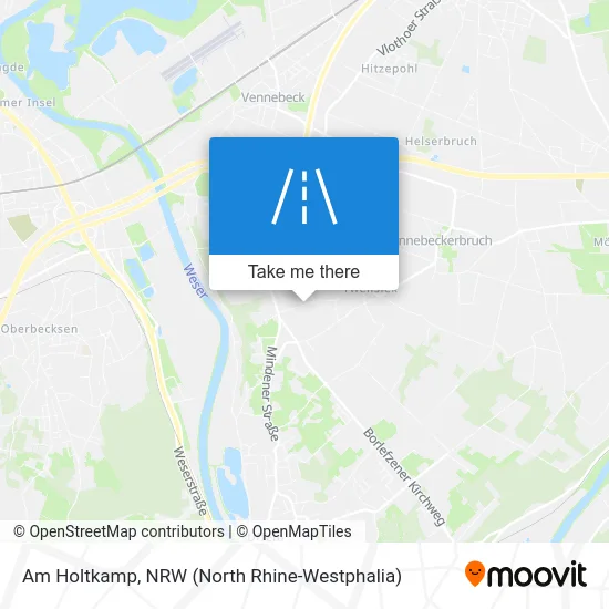 Карта Am Holtkamp