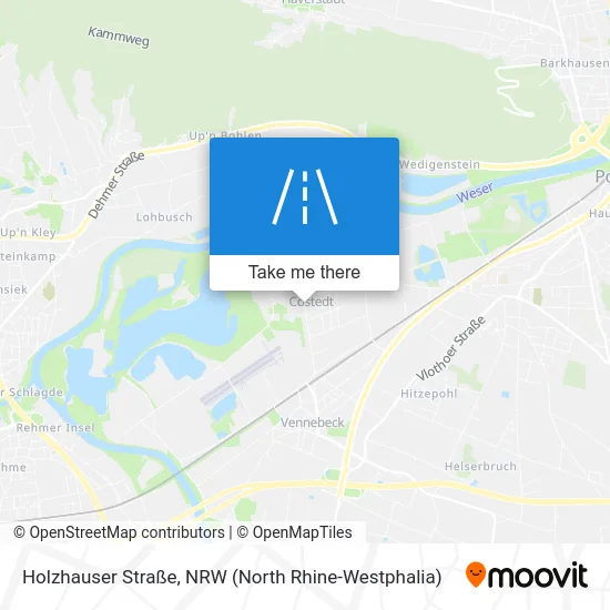 Карта Holzhauser Straße