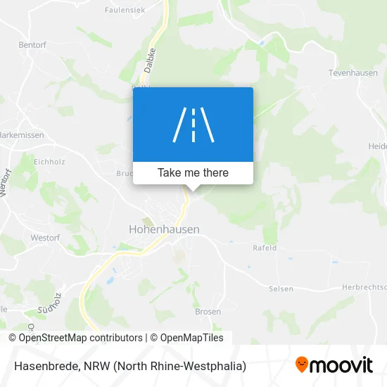 Карта Hasenbrede