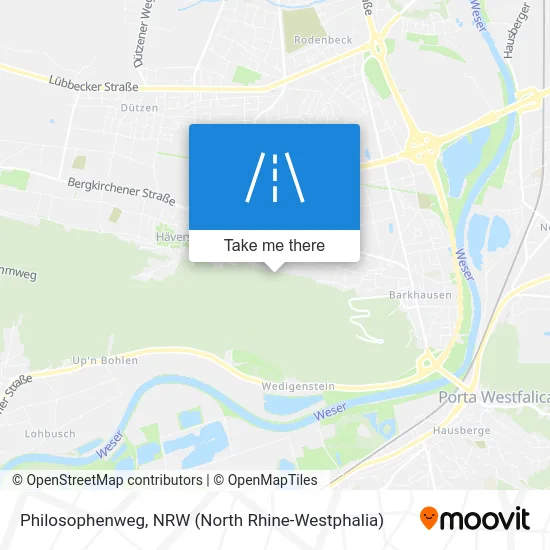 Карта Philosophenweg