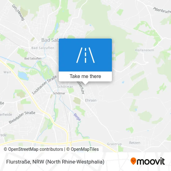 Карта Flurstraße