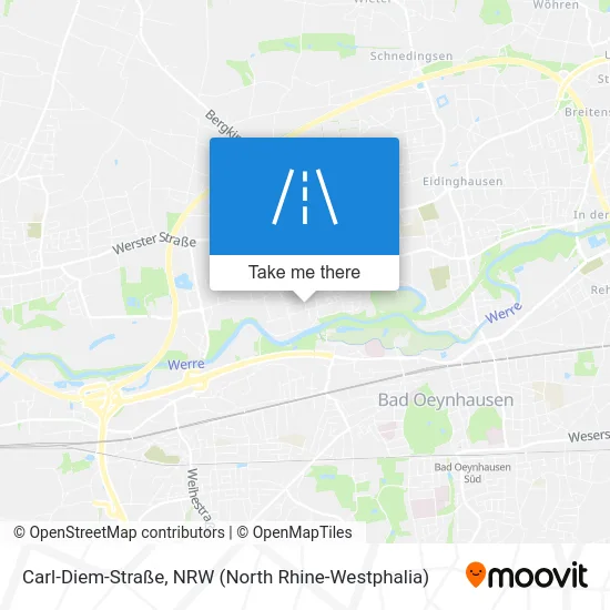 Карта Carl-Diem-Straße