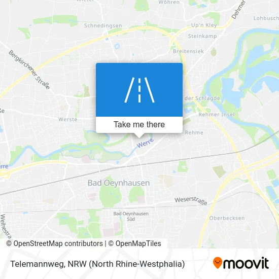 Карта Telemannweg