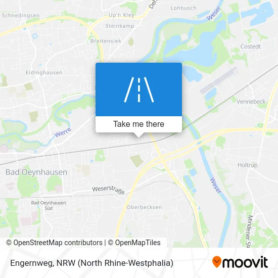 Карта Engernweg