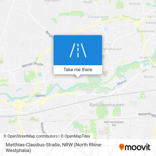 Карта Matthias-Claudius-Straße