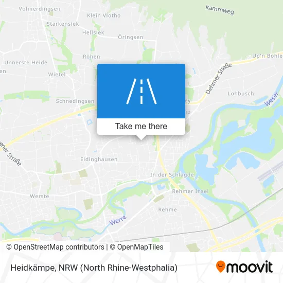 Карта Heidkämpe