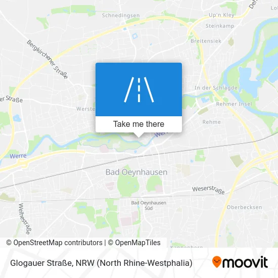 Карта Glogauer Straße
