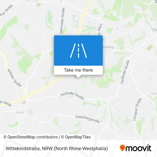 Карта Wittekindstraße