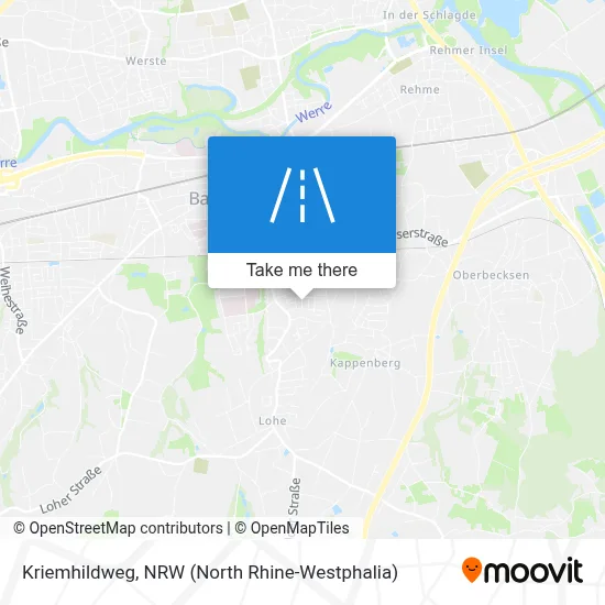 Kriemhildweg map