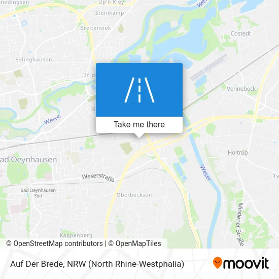 Карта Auf Der Brede