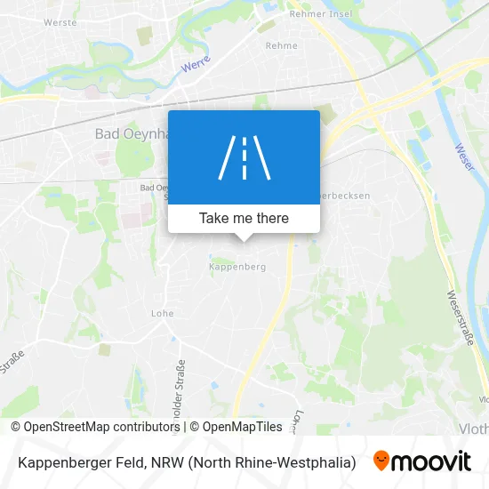 Kappenberger Feld map