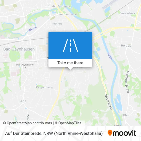 Карта Auf Der Steinbrede