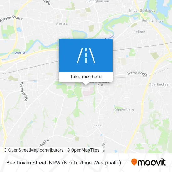 Beethovenstraße map