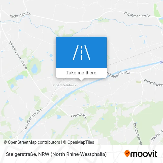 Карта Steigerstraße