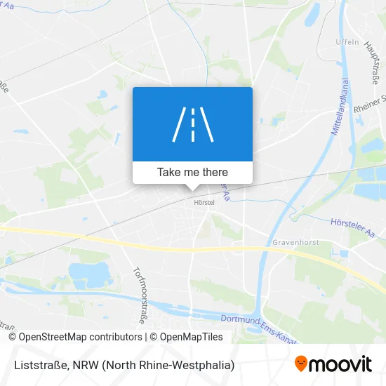 Карта Liststraße