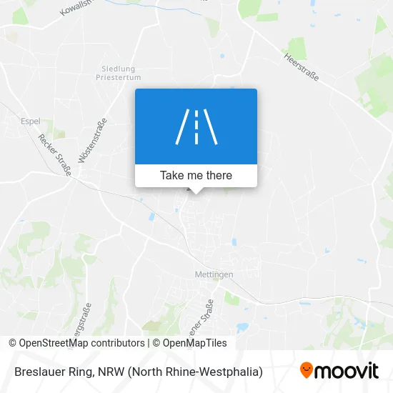 Карта Breslauer Ring