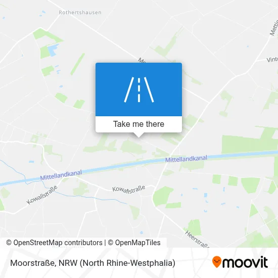 Moorstraße map
