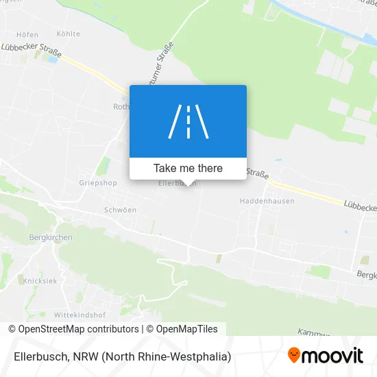 Карта Ellerbusch