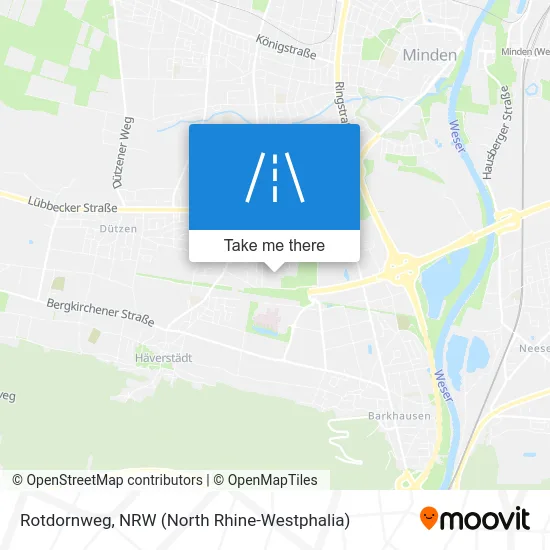 Карта Rotdornweg