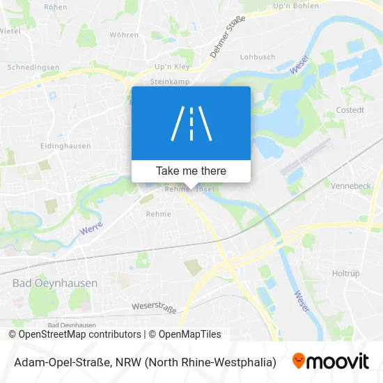 Карта Adam-Opel-Straße