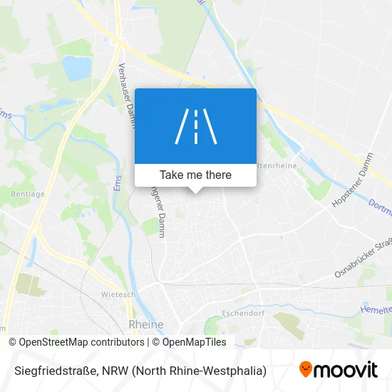 Карта Siegfriedstraße