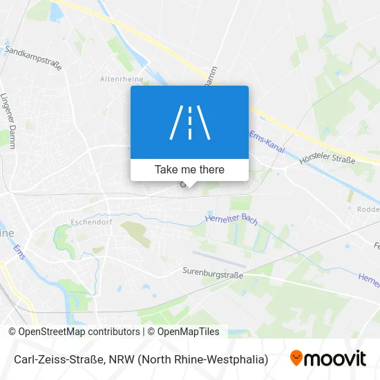 Карта Carl-Zeiss-Straße