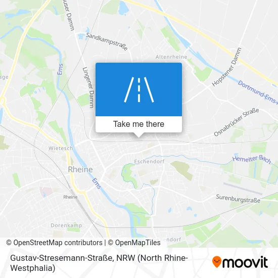 Карта Gustav-Stresemann-Straße